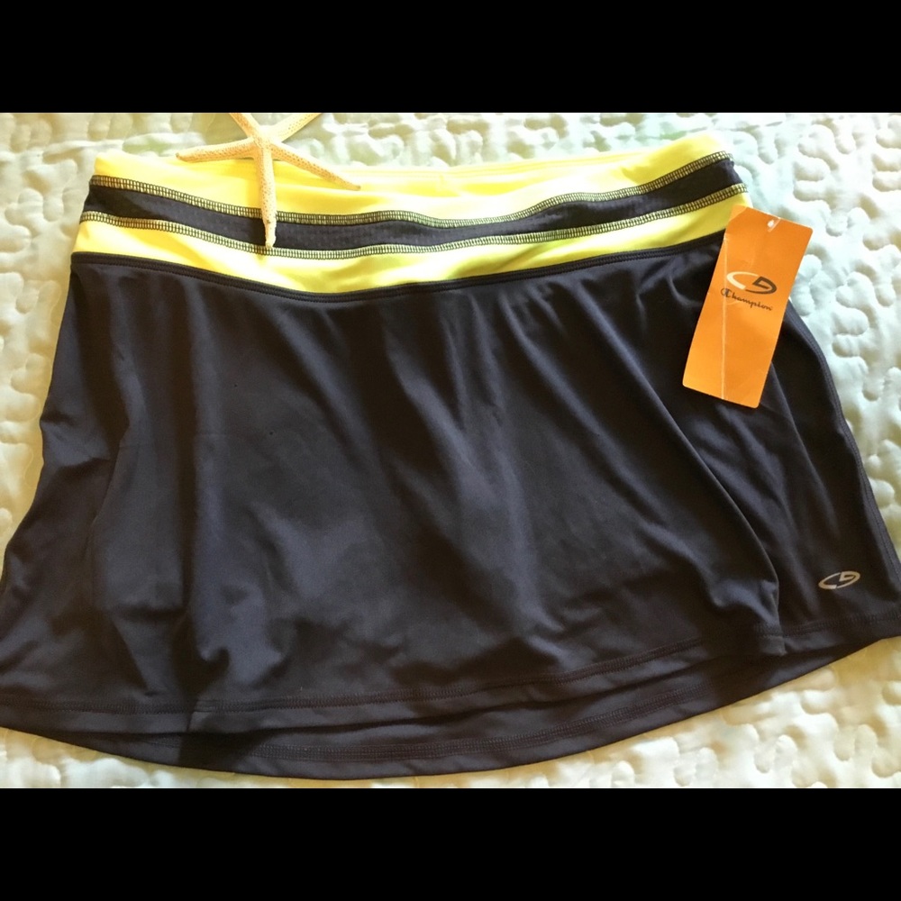 Champion swim or athletic wear skort. NWT